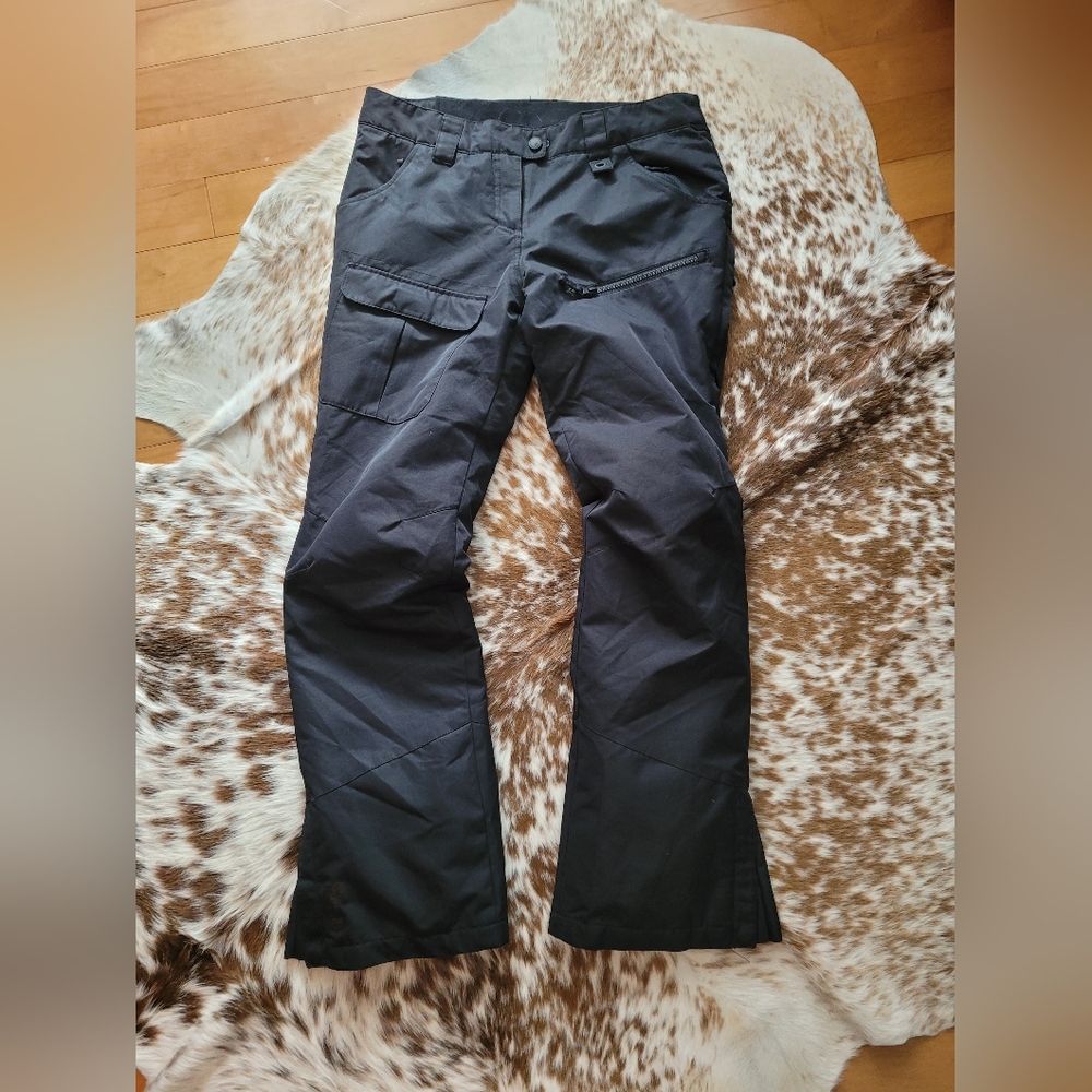Black Cargo Snowpants